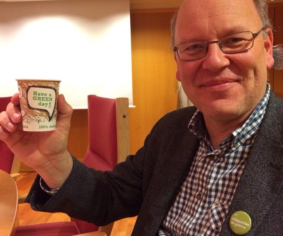 Miljøpartiet De Grønne og påtroppende varaordfører Ernst-Modest Herdieckerhoff kommer garantert til å gi Lørenskog mange grønne dager framover!